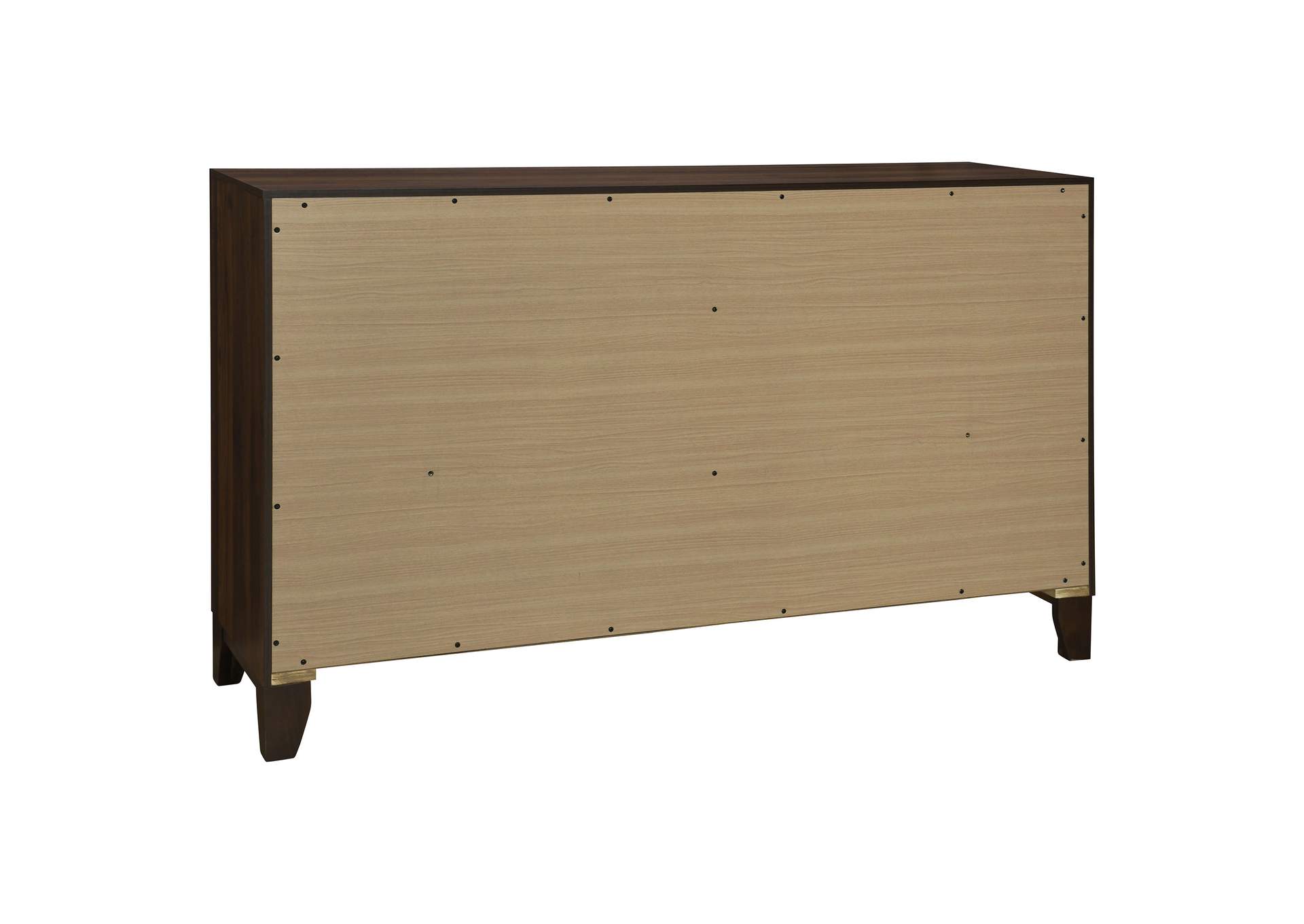 Welsley 5-piece California King Bedroom Set Walnut