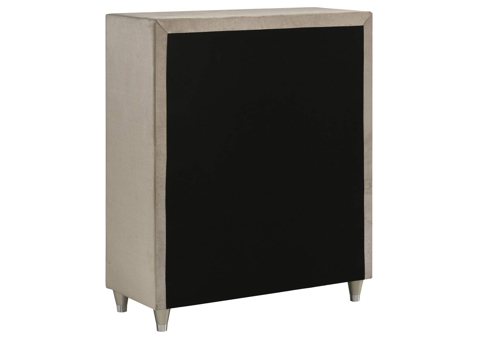Antonella 5-drawer Bedroom Chest Ivory and Camel image 7