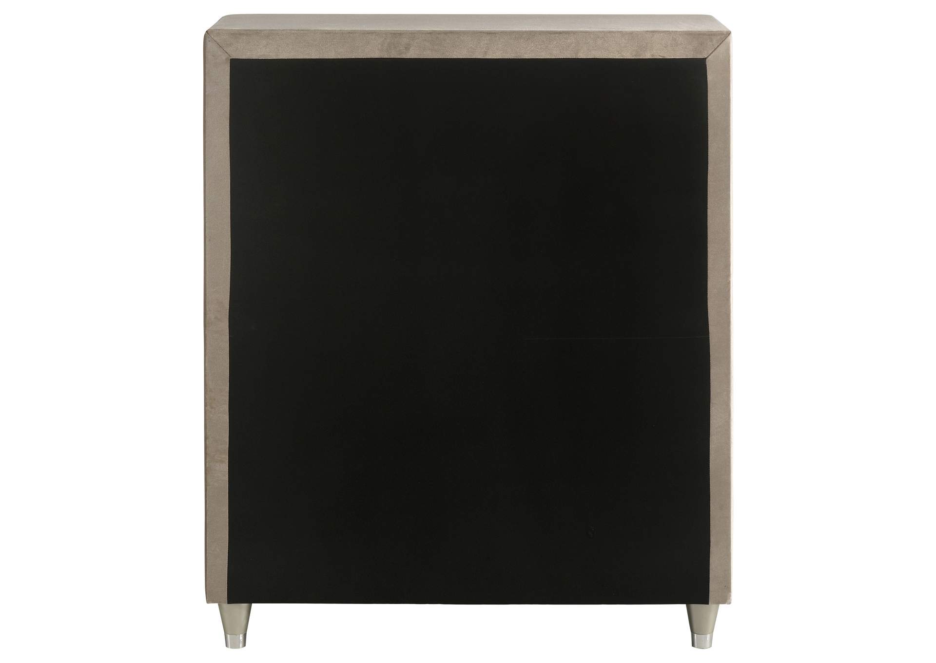 Antonella 5-drawer Bedroom Chest Ivory and Camel image 8