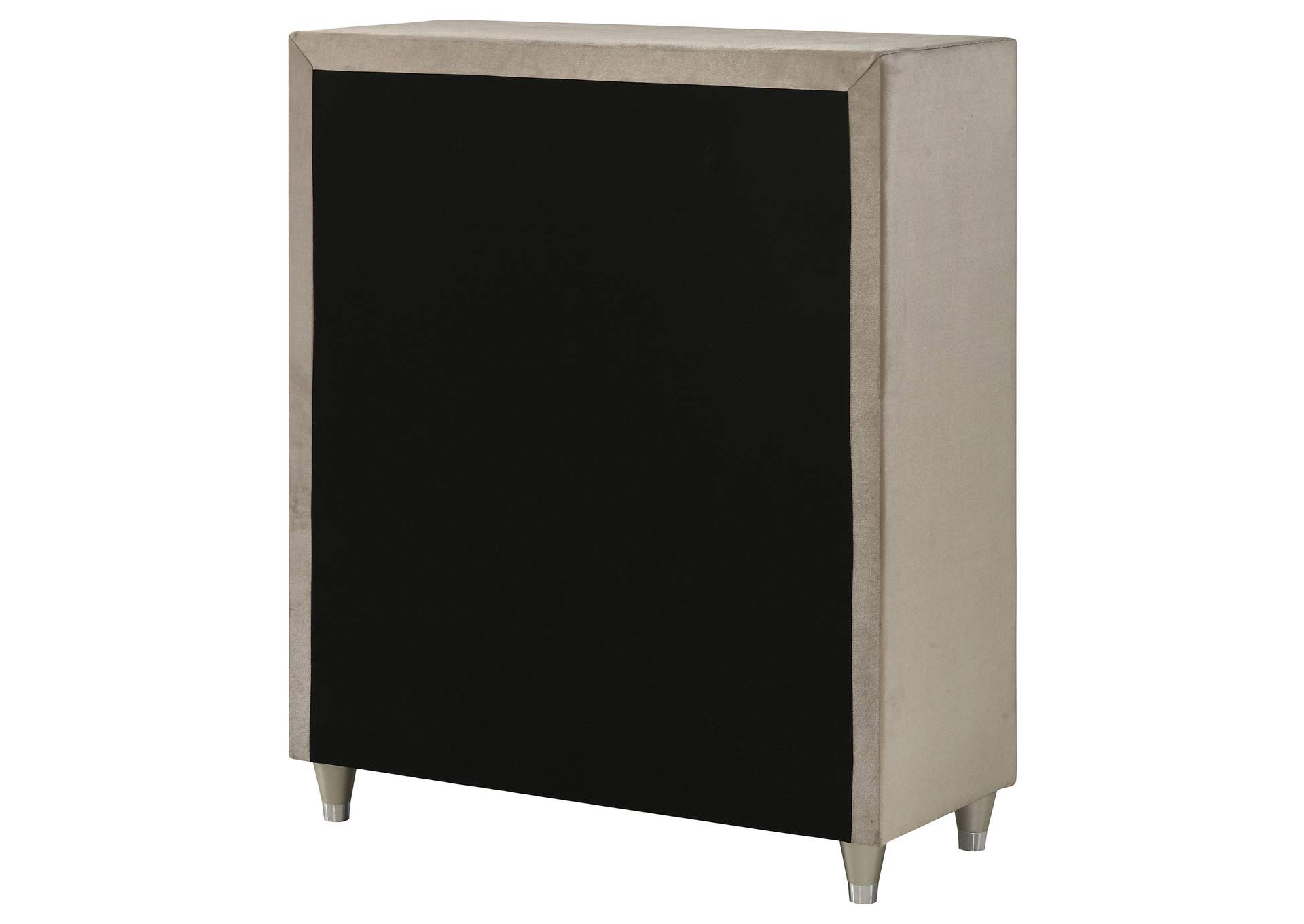 Antonella 5-drawer Bedroom Chest Ivory and Camel image 9