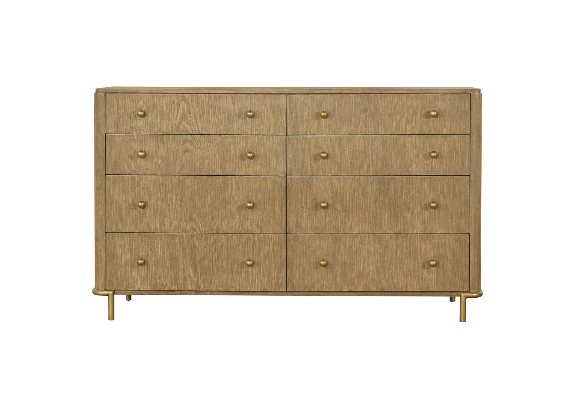 Arini 4-piece California King Bedroom Set Cream and Sand Wash