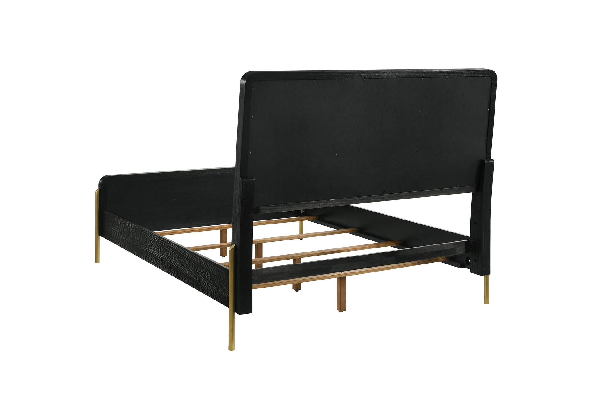 Arini 4-piece Eastern King Bedroom Set Black and Grey