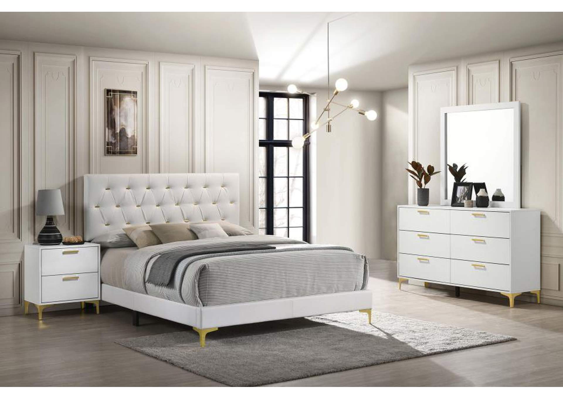 EASTERN KING BED 4 PC SET image 1