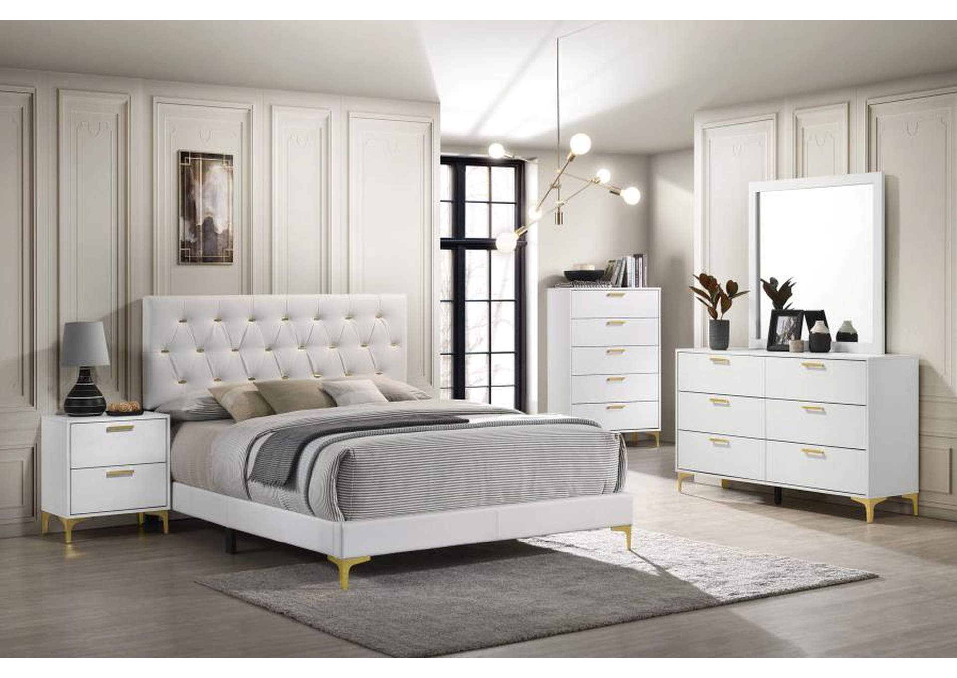 CALIFORNIA KING BED 5 PC SET image 1