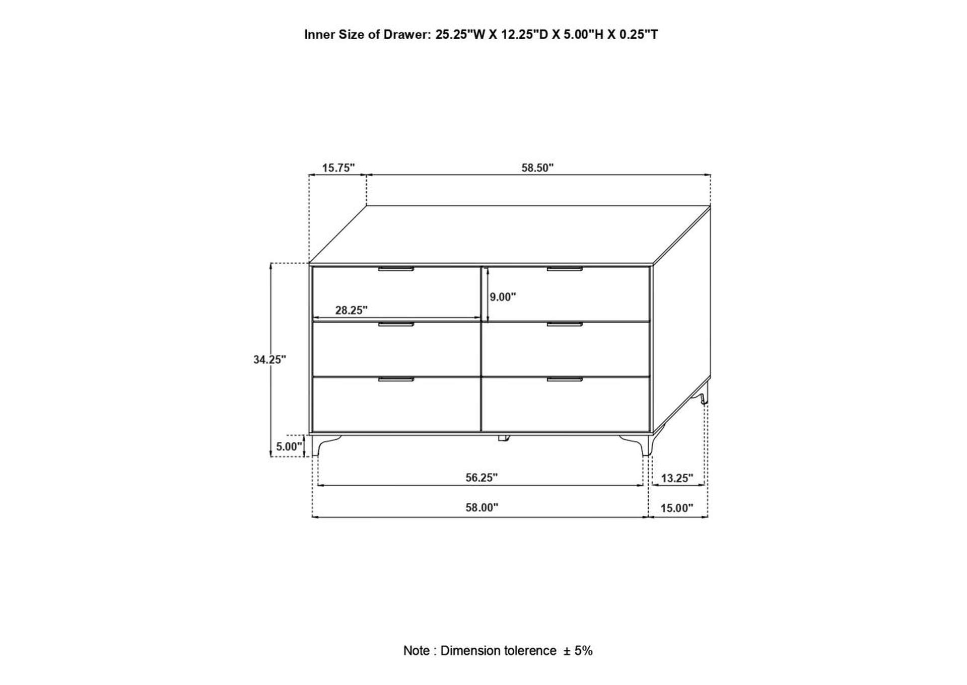 QUEEN BED 5 PC SET image 8