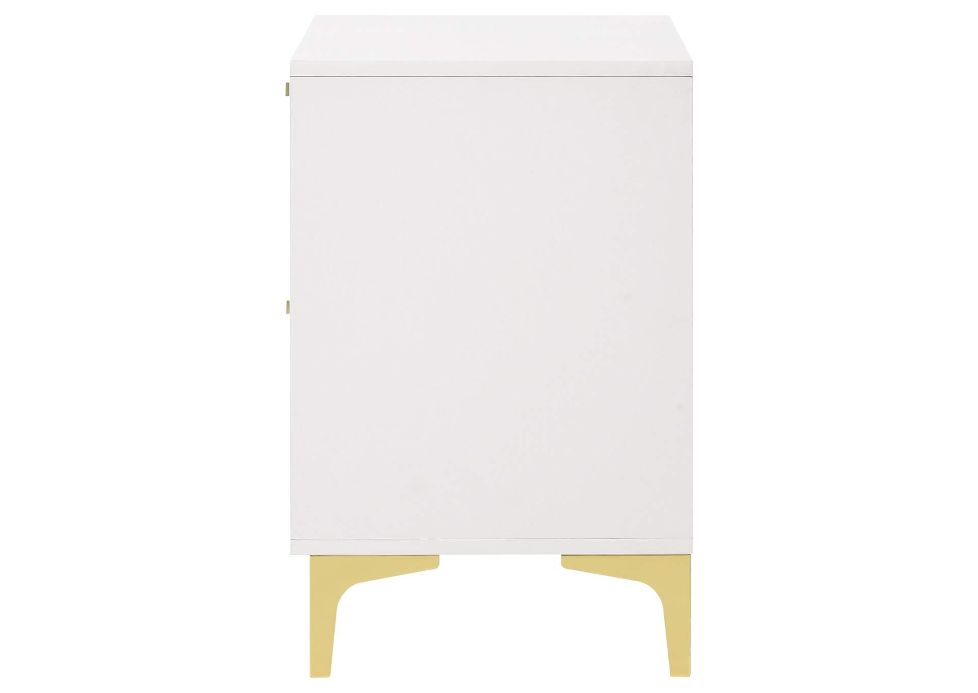 Kendall 2-drawer Nightstand White