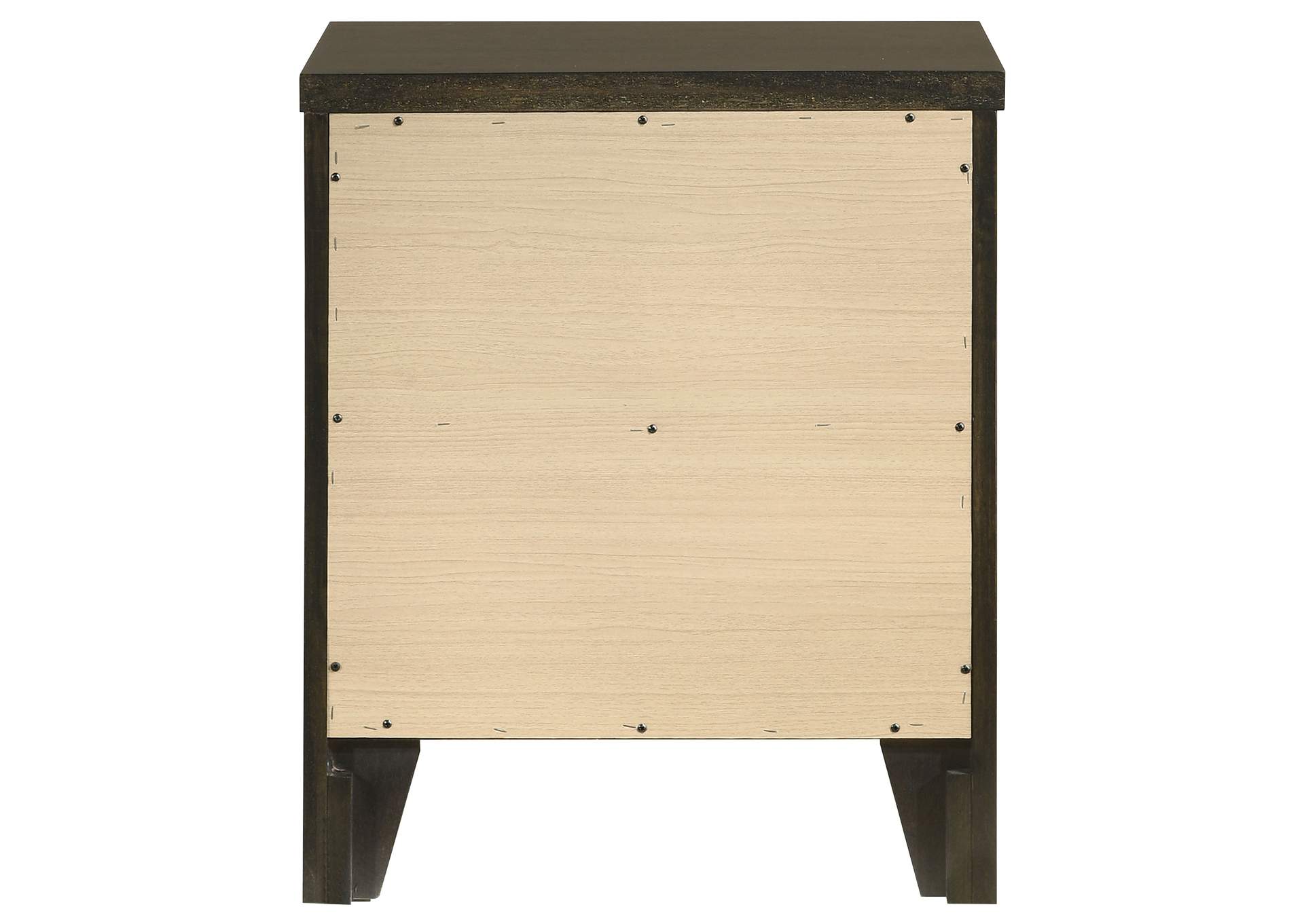 Wilkes 2-drawer Nightstand Bedside Table Dark Cocoa