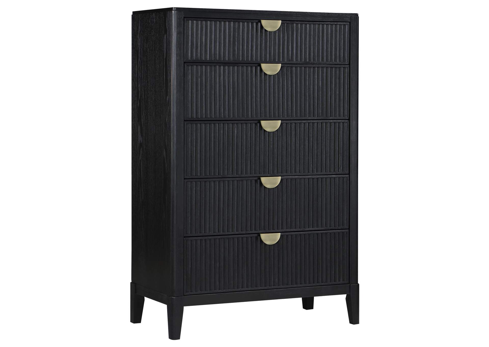 Brookmead 5-drawer Bedroom Chest Black