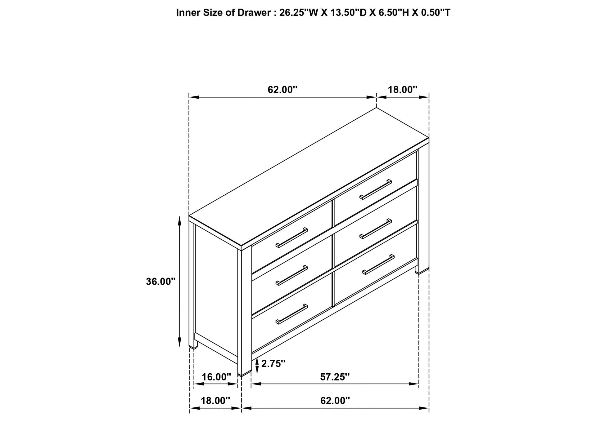QUEEN BED 4 PC SET