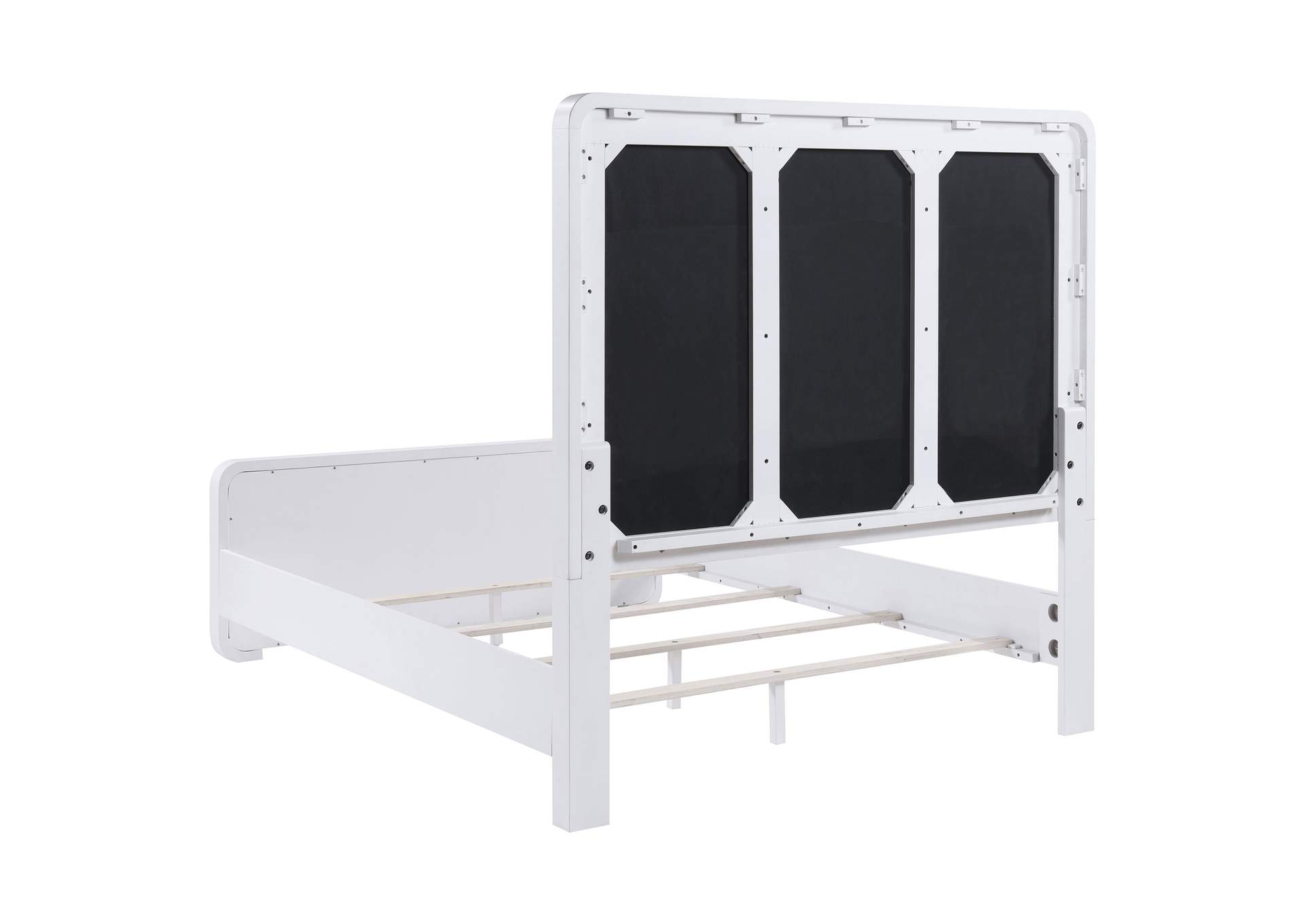 Anastasia 5-piece Eastern King Bedroom Set Pearl White