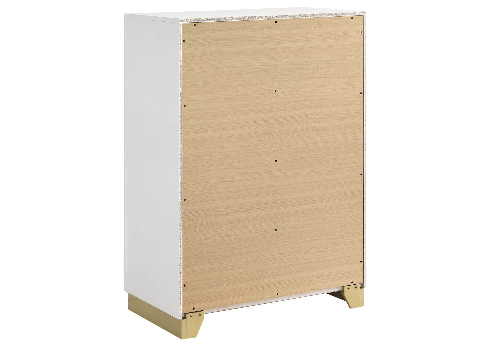 Caraway 5-piece Eastern King Bedroom Set White