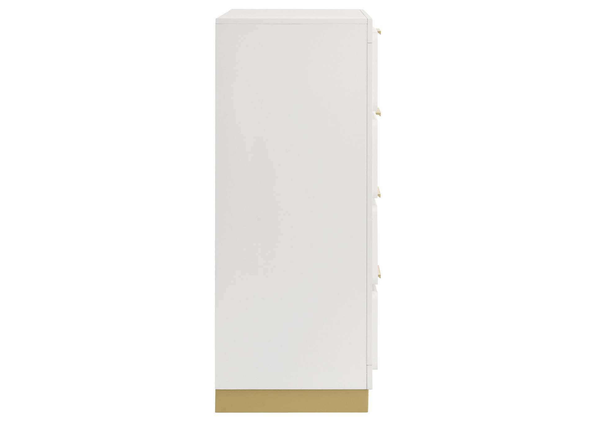 Caraway 4-drawer Bedroom Chest White