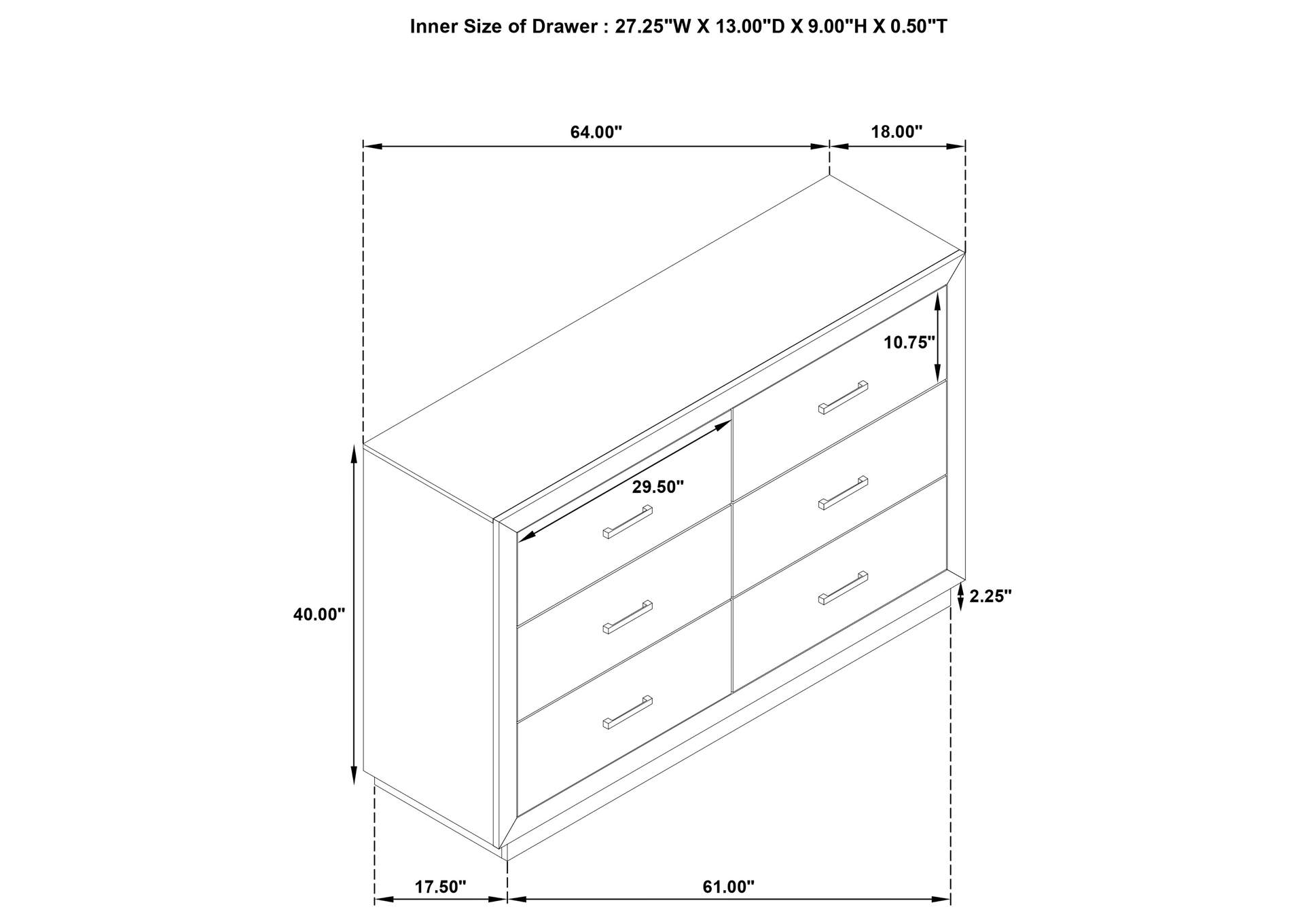 Kenora 4-piece Queen Bedroom Set Barley Brown