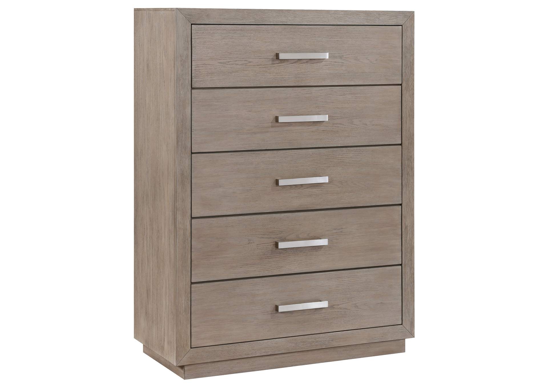 Kenora 5-drawer Bedroom Chest Barley Brown