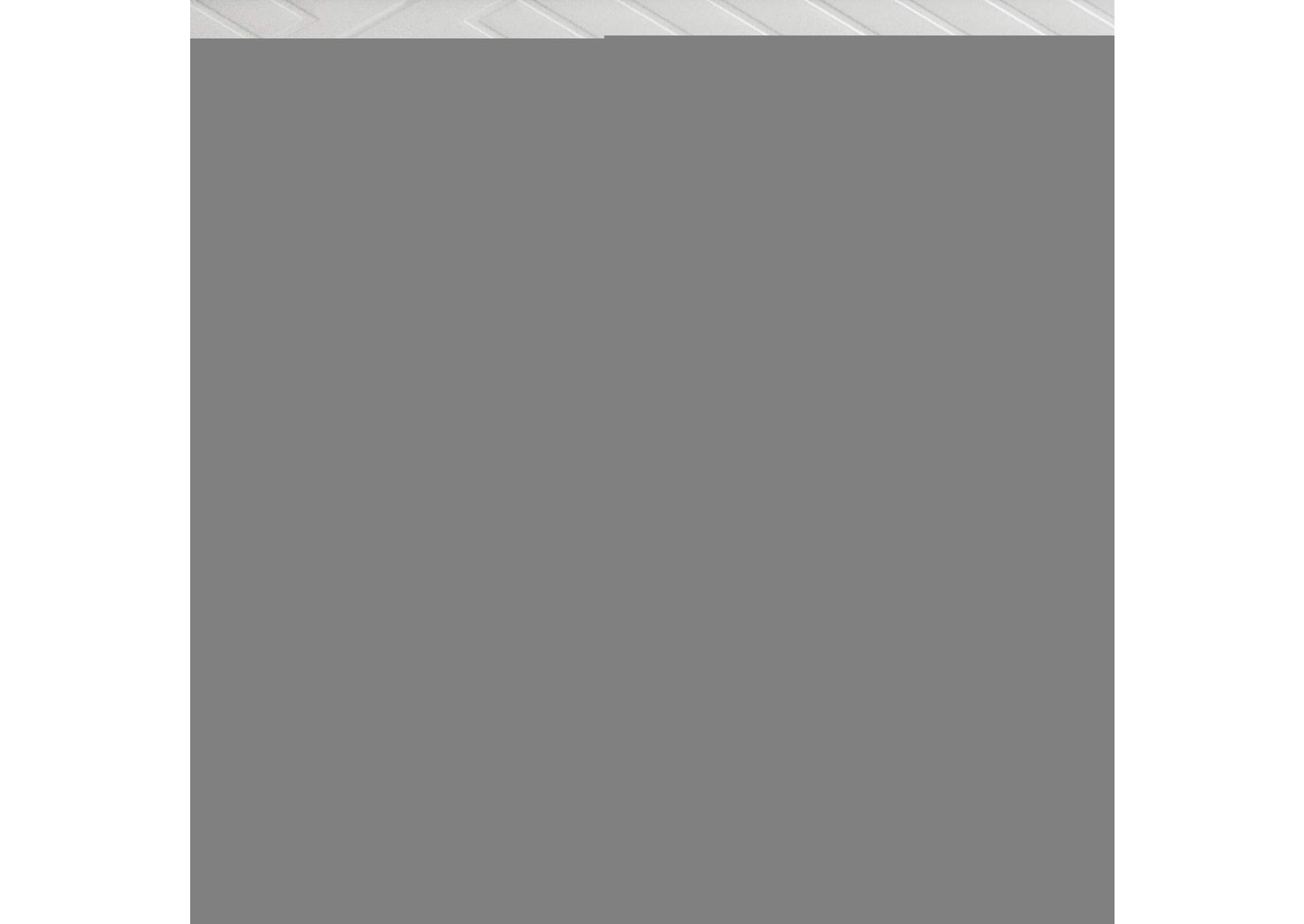 Marmore 64-inch California King Bed LED Headboard White