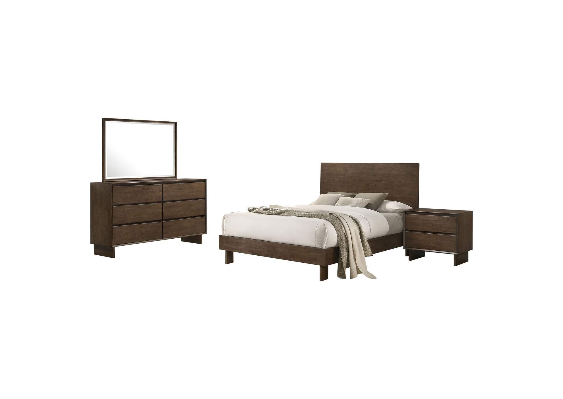 EASTERN KING BED 4 PC SET