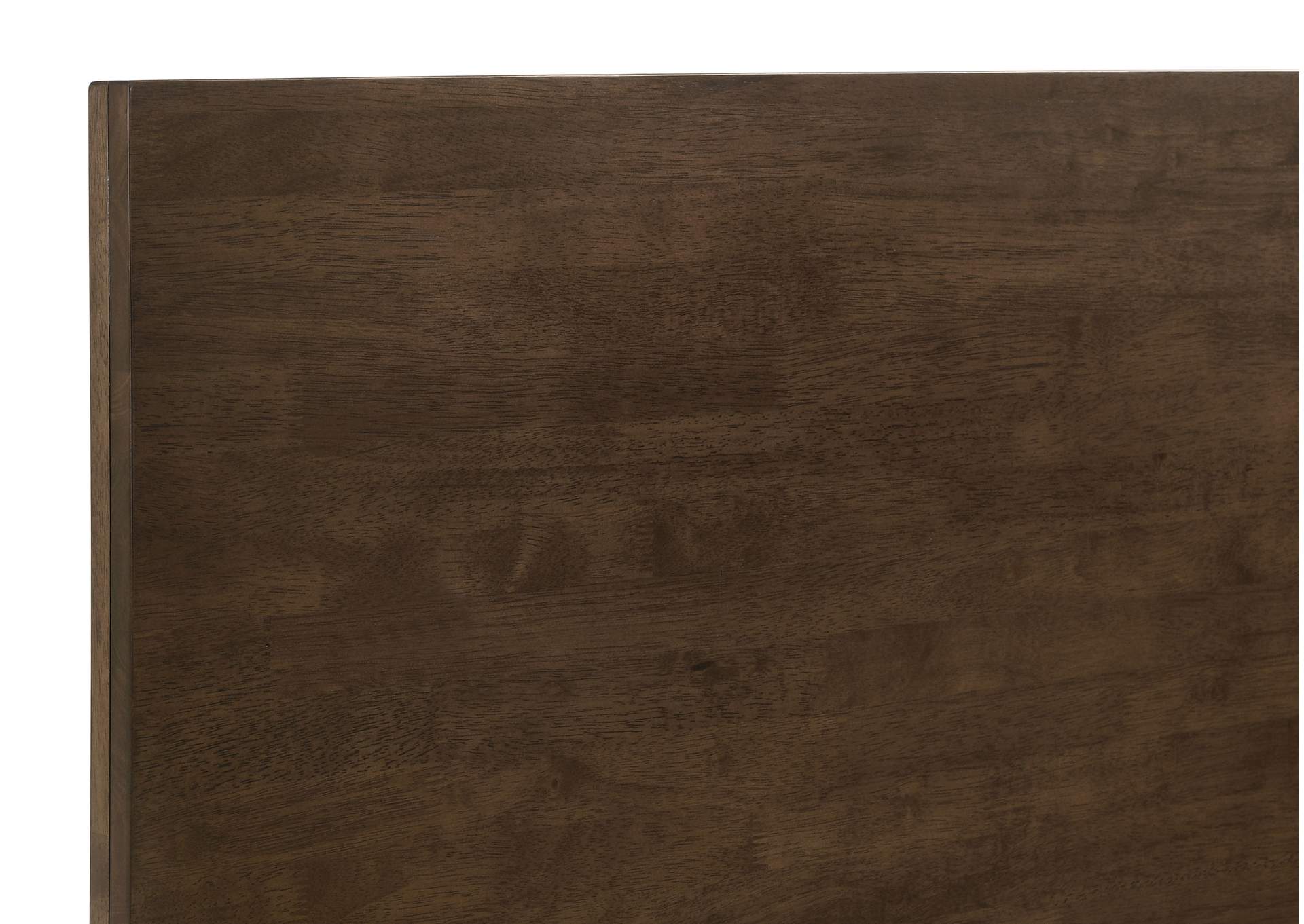 Glenwood 48-inch Eastern King Platform Panel Bed Warm Brown