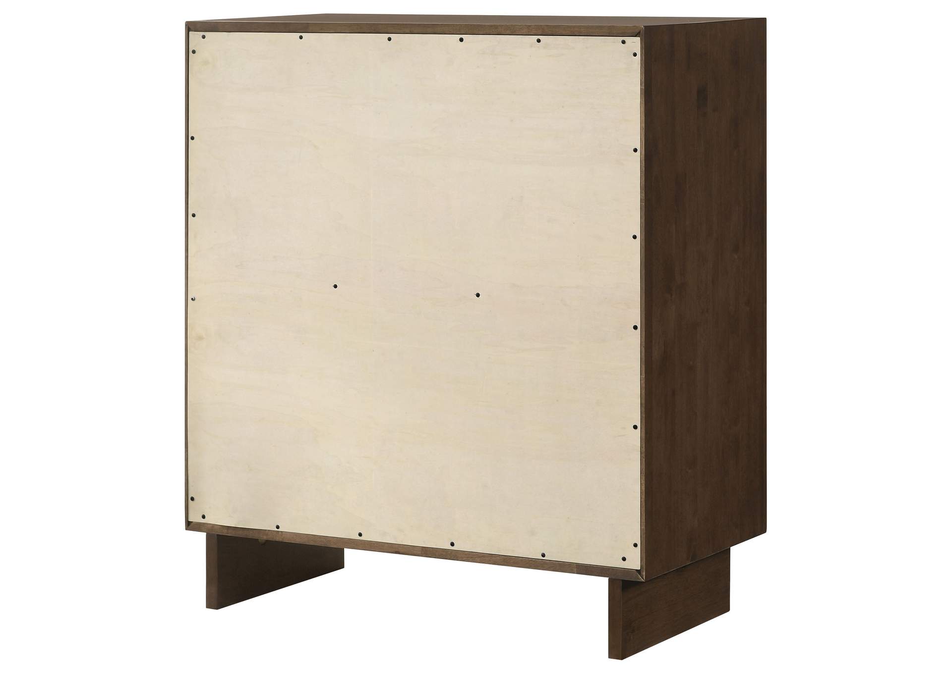 Glenwood 4-drawer Chest of Drawers Warm Brown