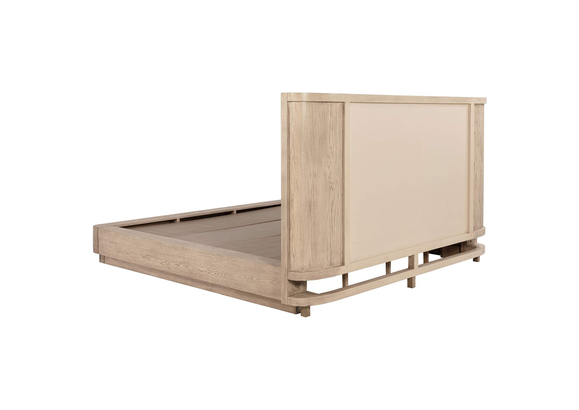 Kailani 4-piece Eastern King Bedroom Set Beige Oak image 19