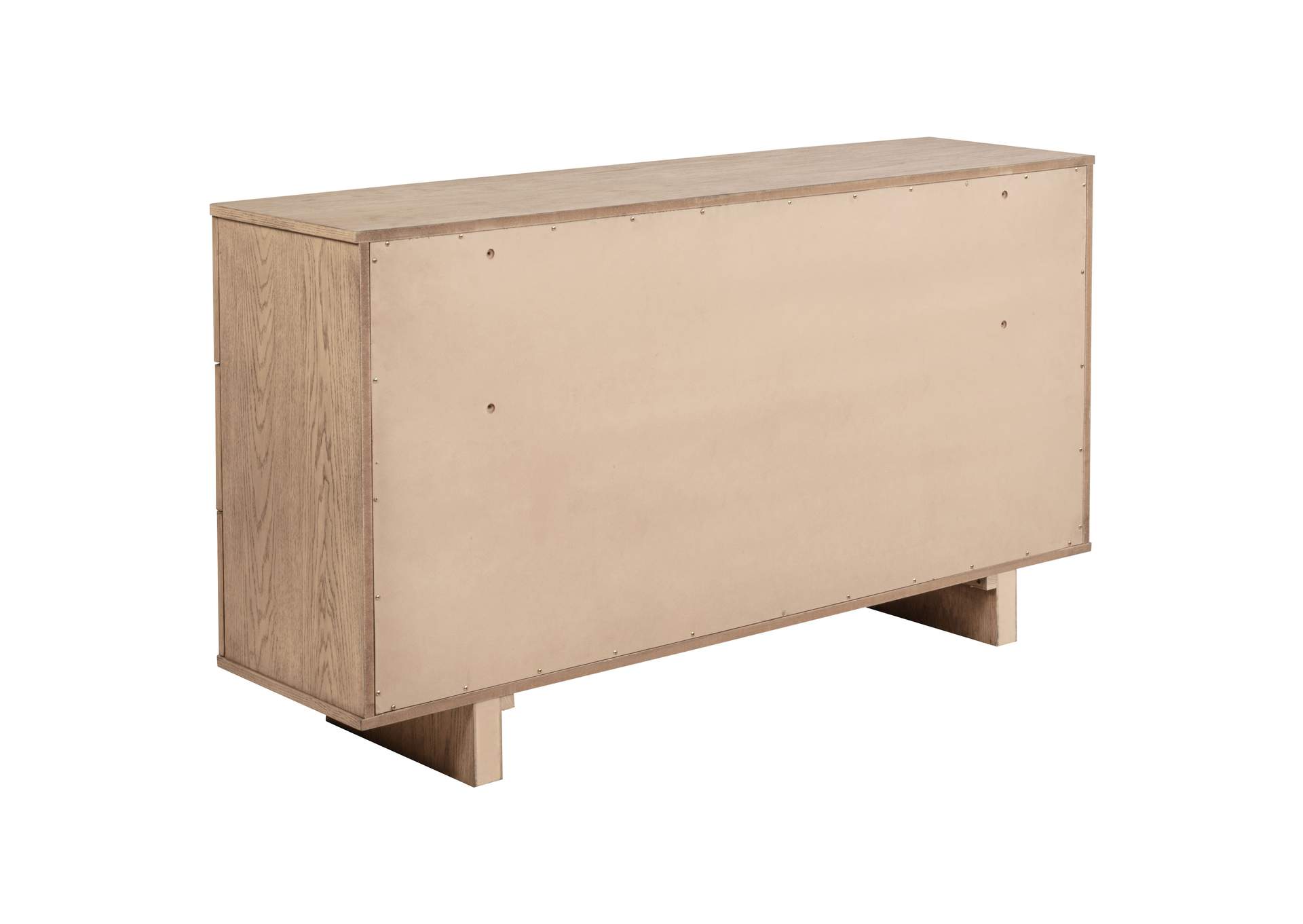 Kailani 4-piece Eastern King Bedroom Set Beige Oak image 3