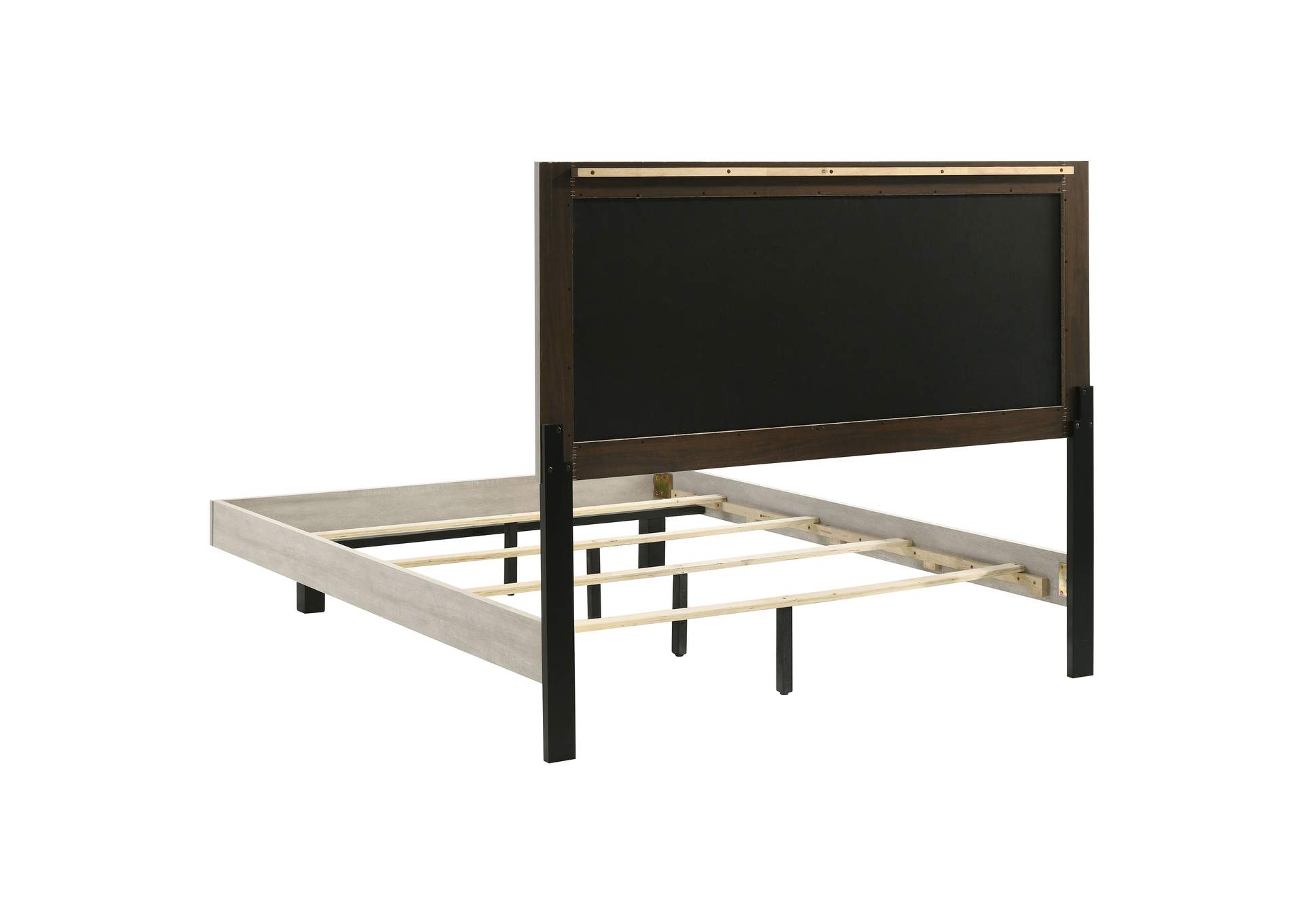 Trenton 4-piece Eastern King Bedroom Set Rustic Cream