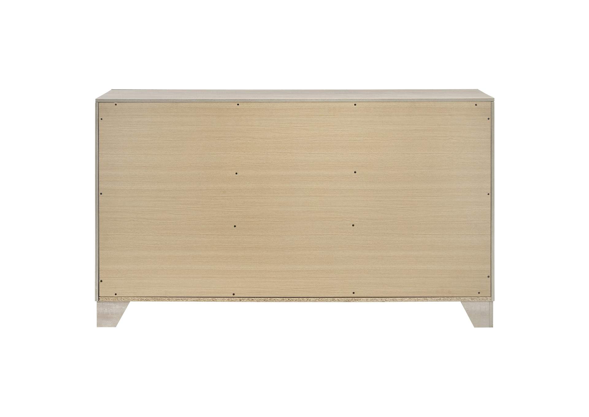 Trenton 6-drawer Bedroom Dresser Rustic Cream