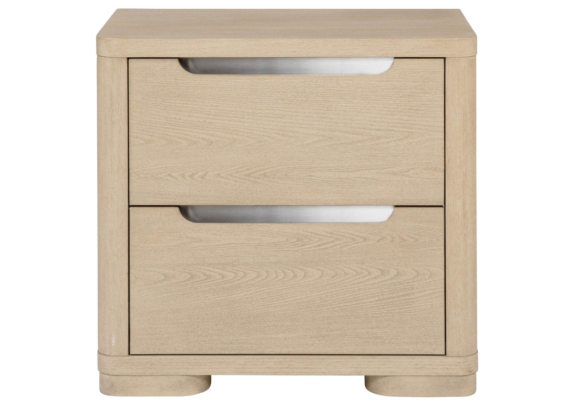 Ladera 2-drawer Nightstand Bedside Table Light Elm