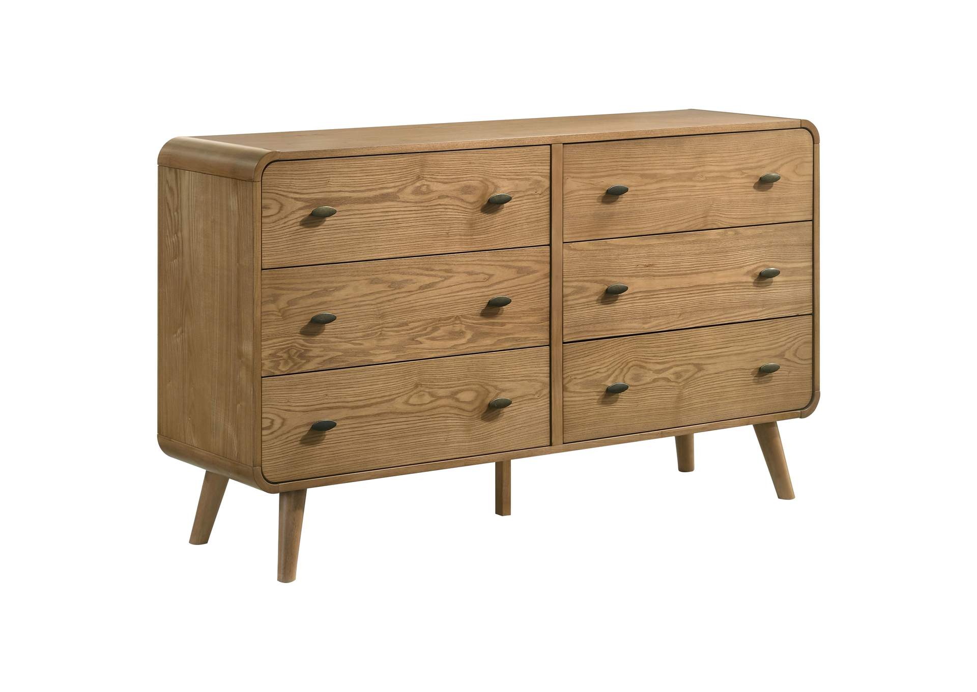 Robyn 4-piece Eastern King Bedroom Set Light Ash