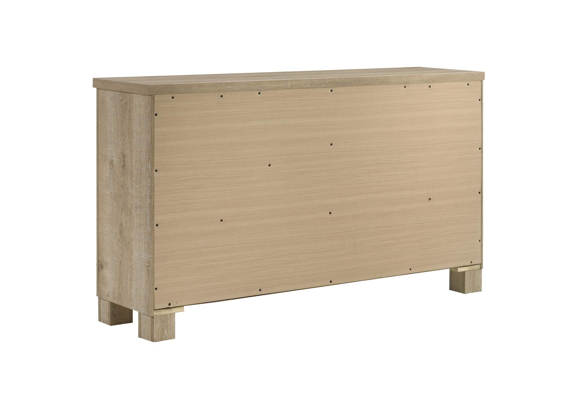 Oakglen 5-piece Eastern King Bedroom Set Weathered Oak