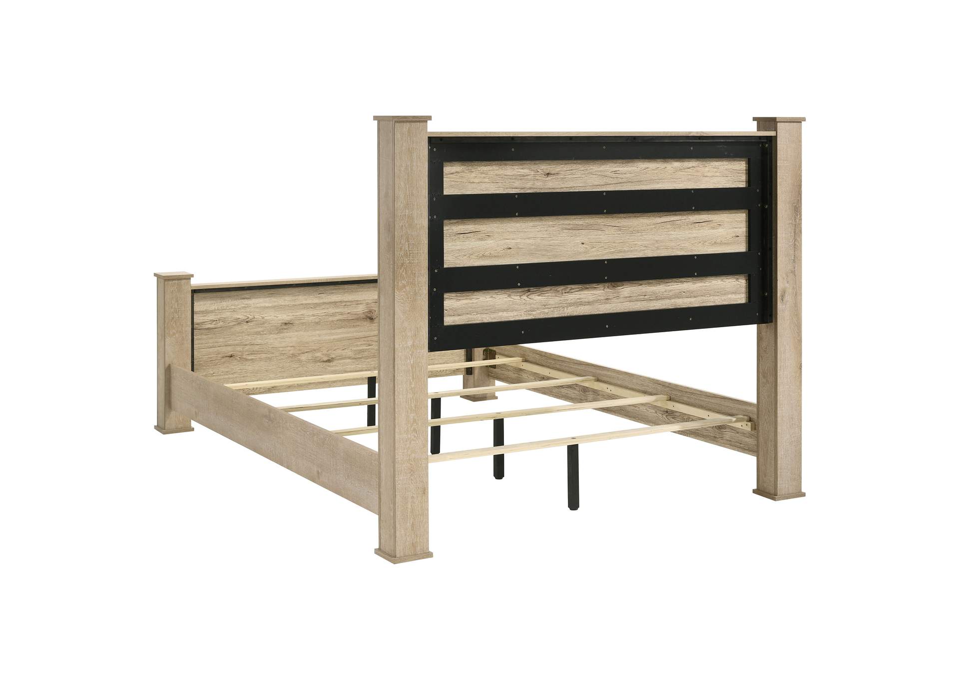Oakglen 4-piece Queen Bedroom Set Weathered Oak