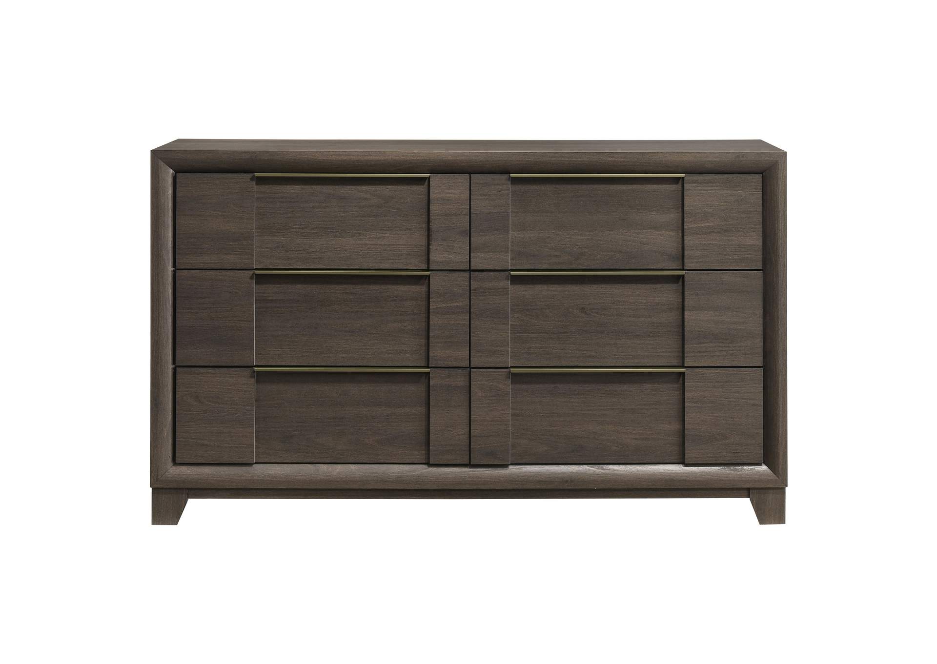 Farre 6-drawer Dresser Dark Brown image 3