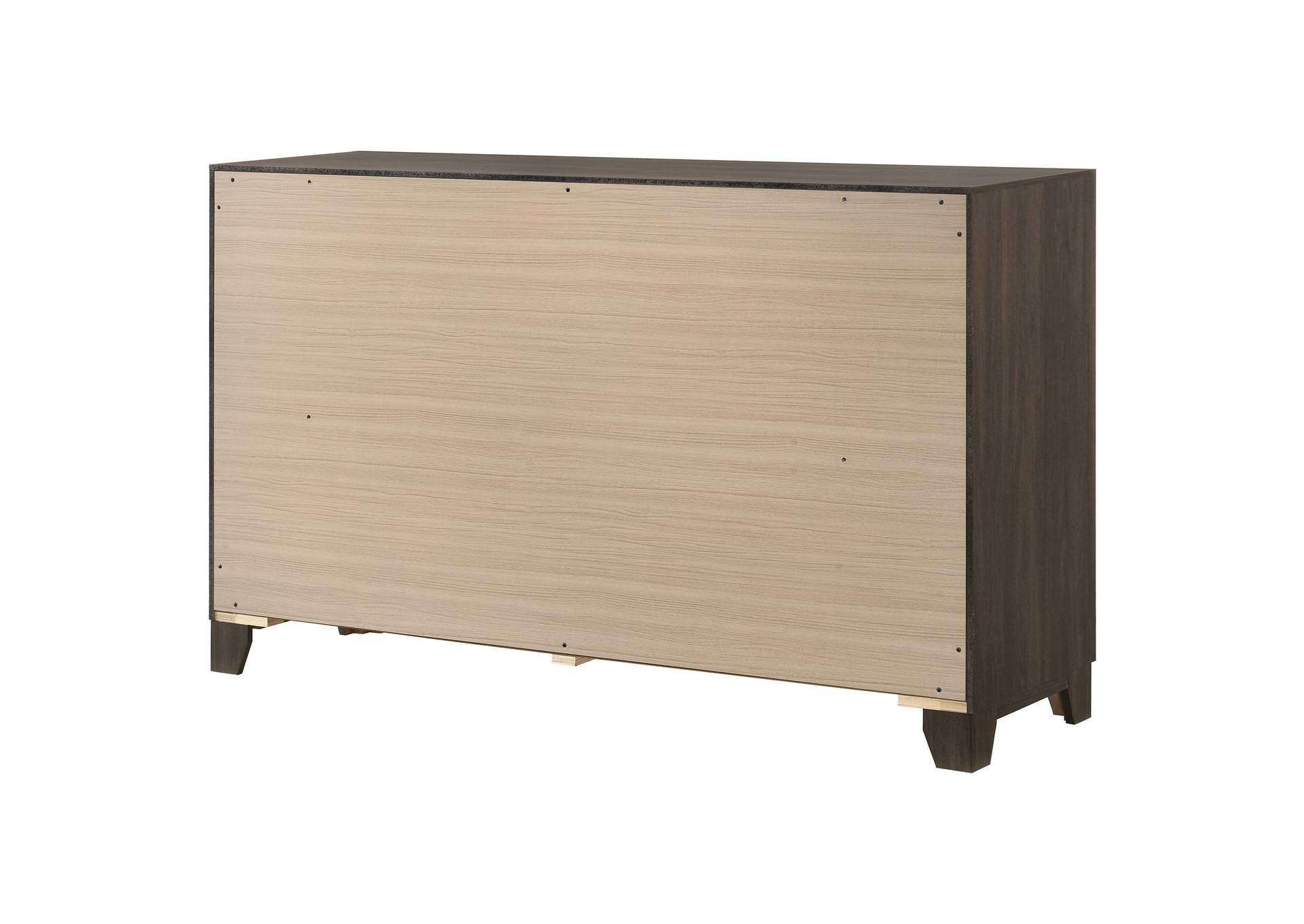 Farre 6-drawer Dresser Dark Brown image 8