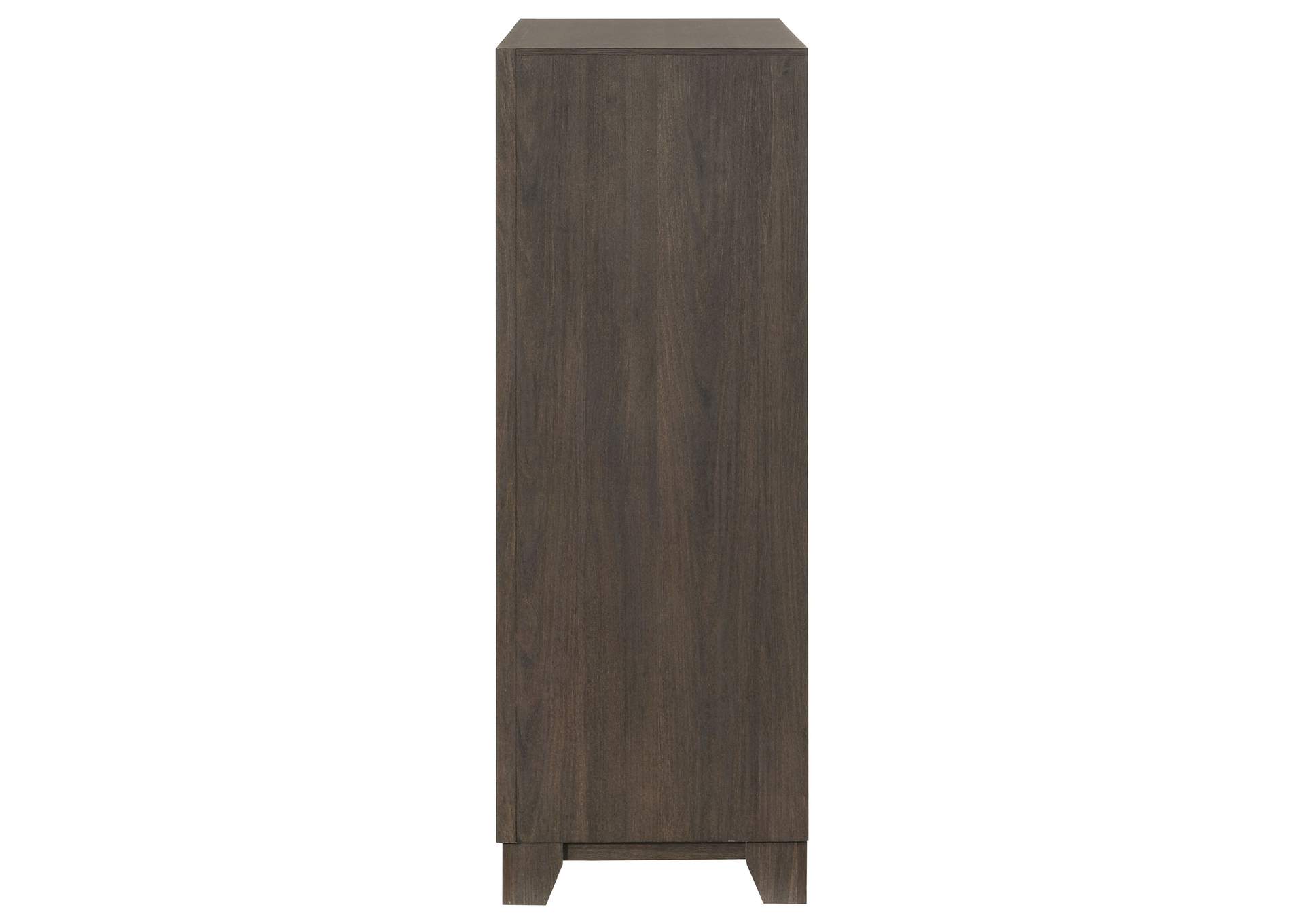 Farre 5-drawer Chest of Drawers Dark Brown image 5