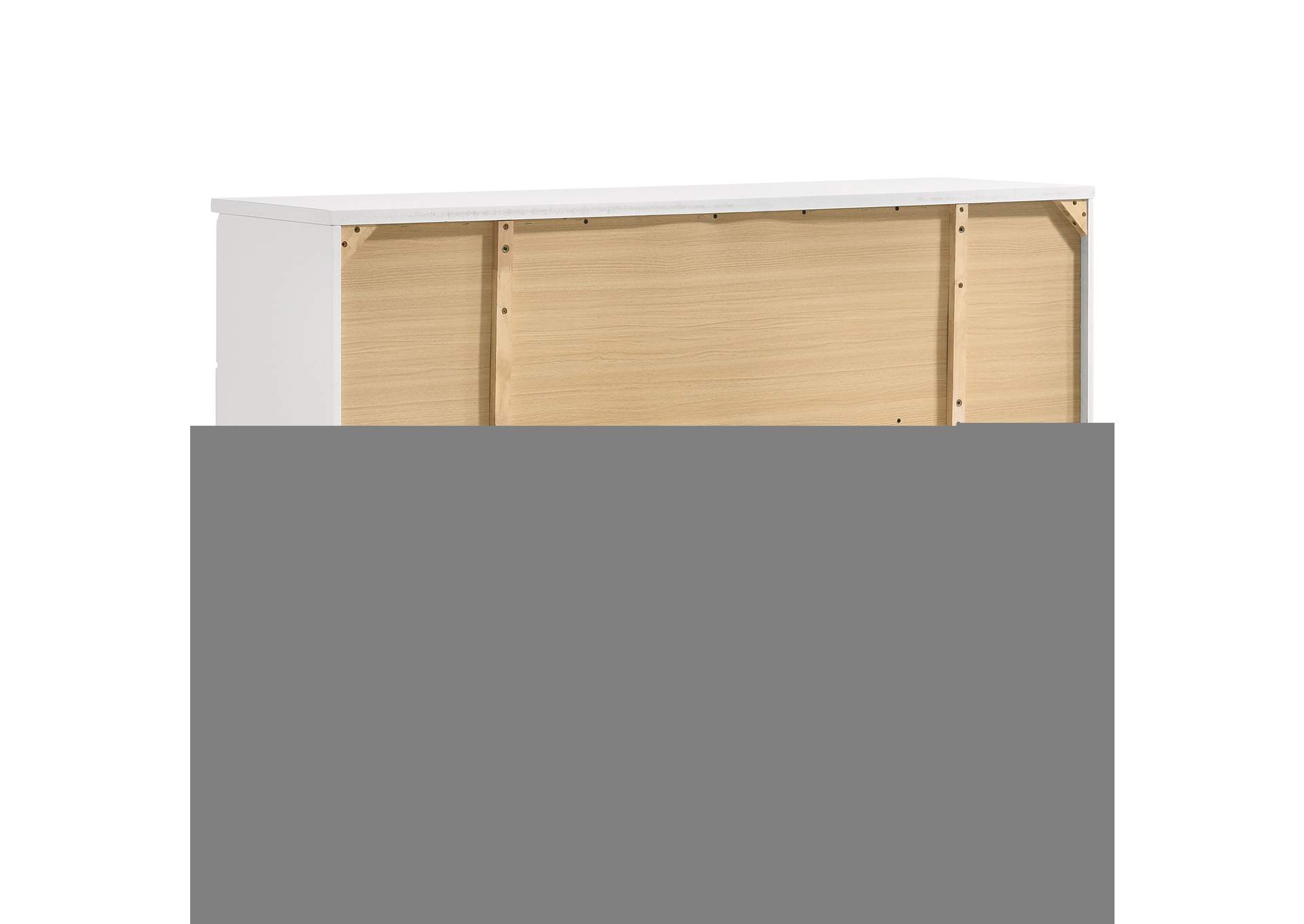 Jeremaine 4-piece Eastern King Bedroom Set White