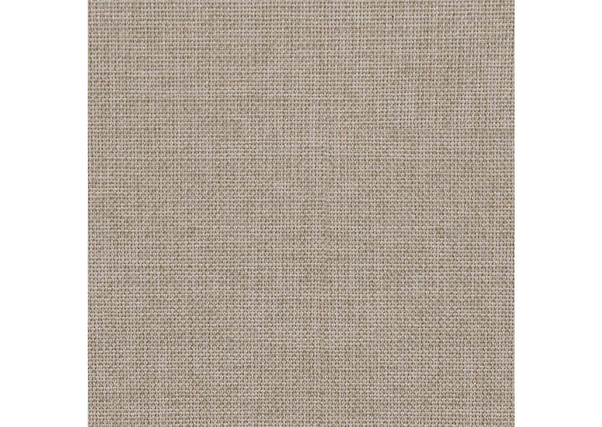 Devon 4piece Upholstered Eastern King Bedroom Set Beige and Burnished Oak