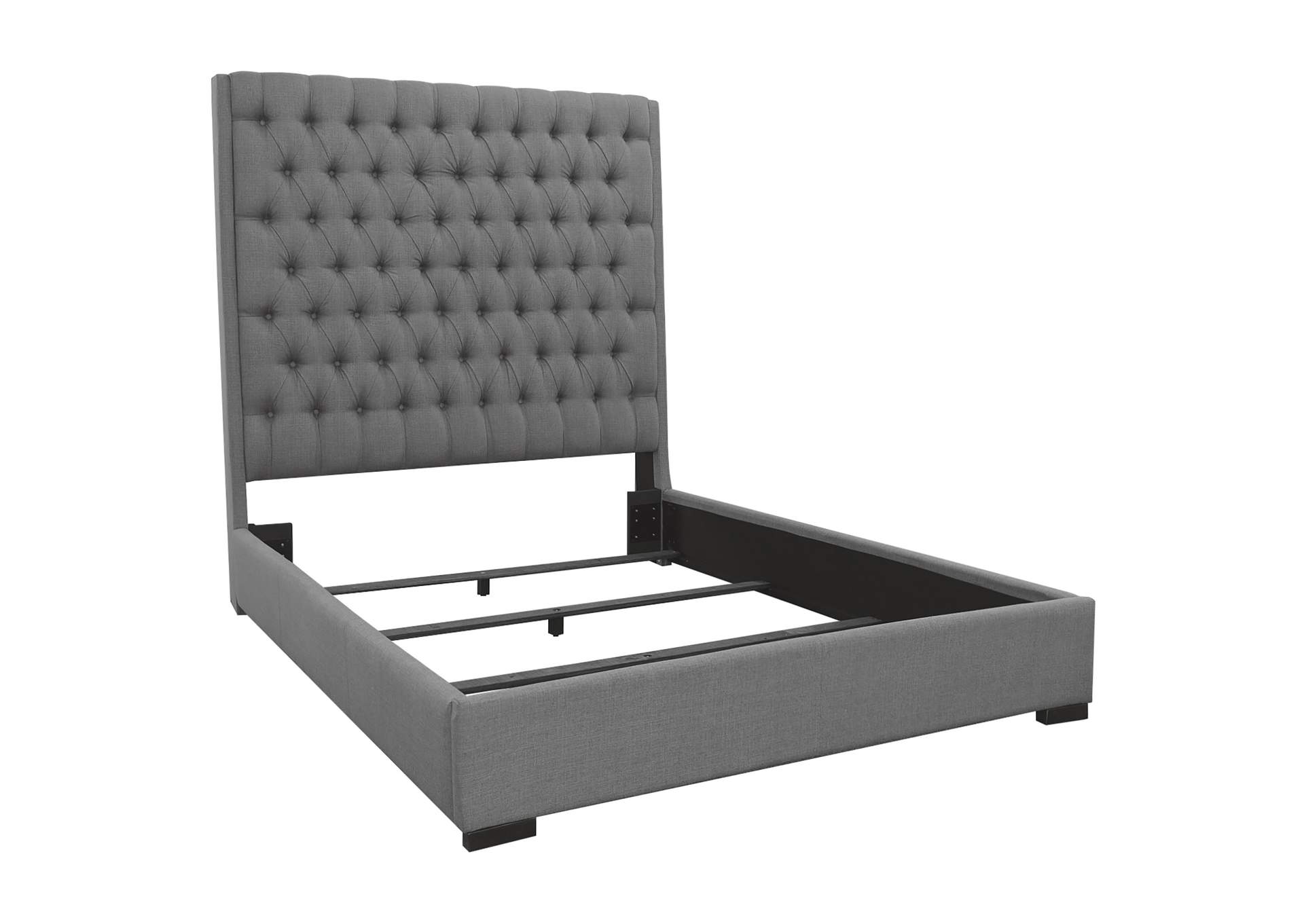 Camille 5-piece California King Bedroom Set Metallic Mercury