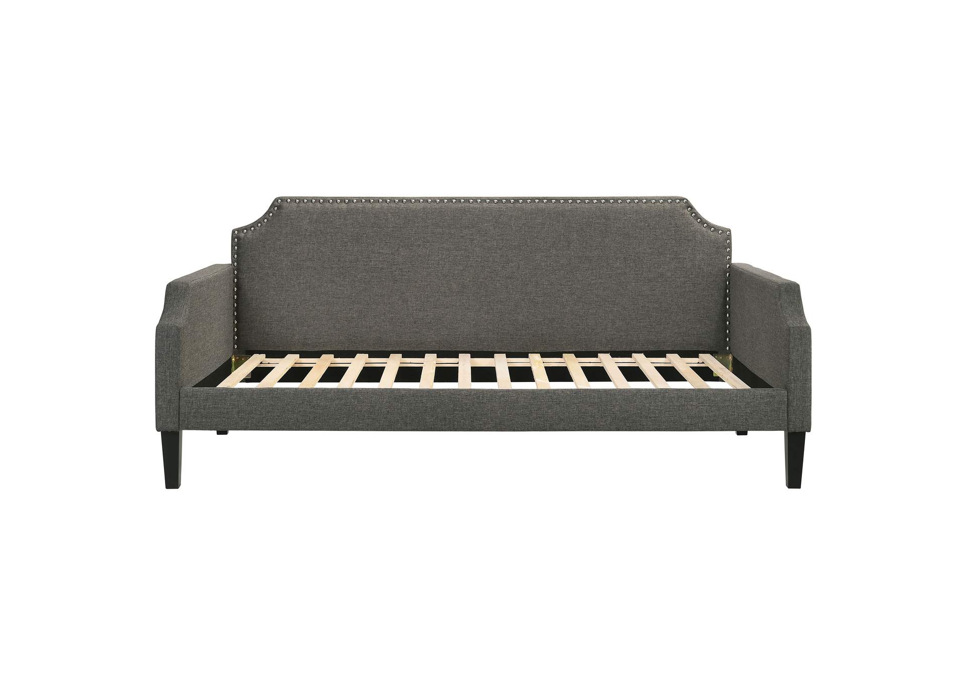 Olivia Upholstered Twin Daybed with Nailhead Trim