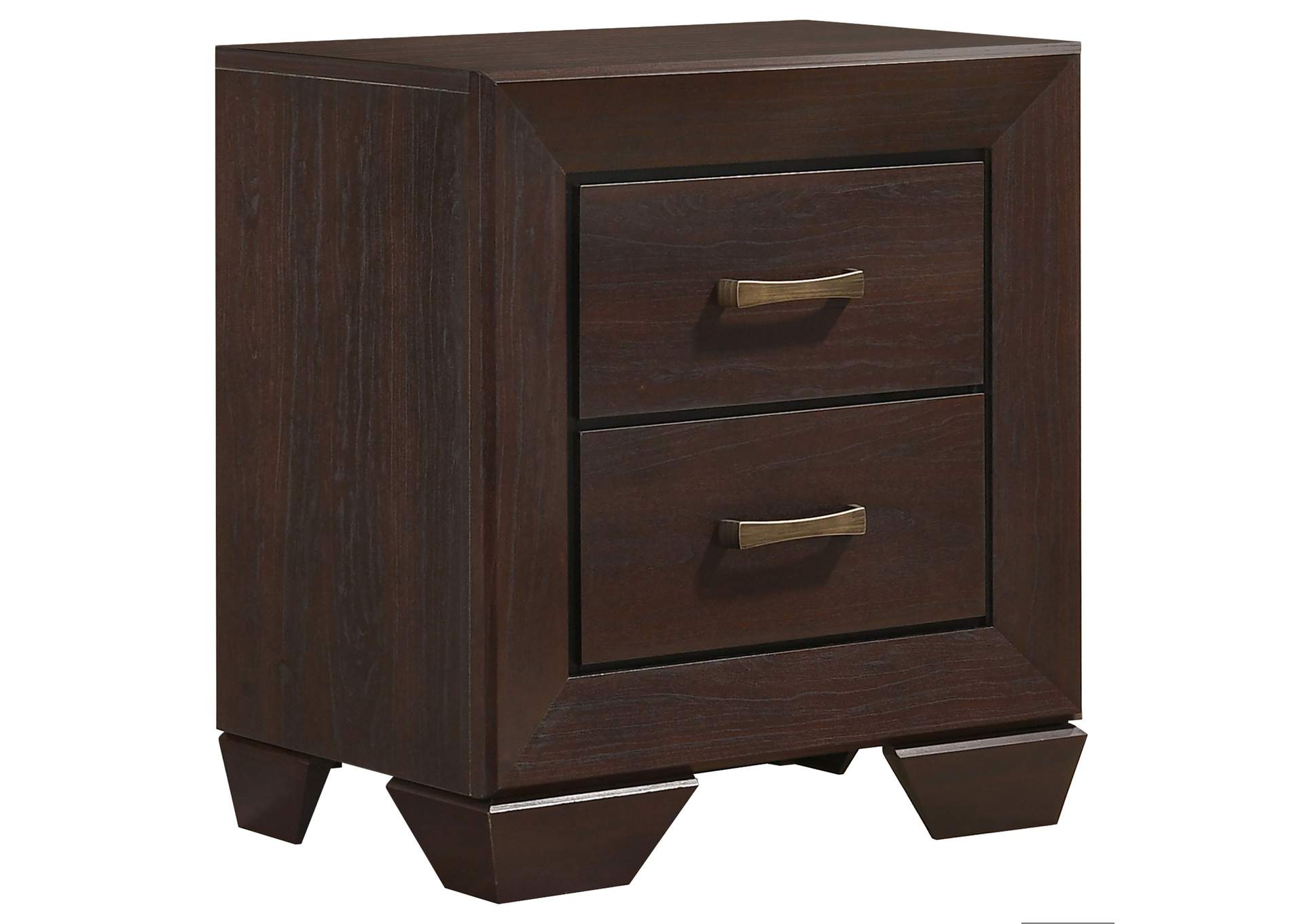 Dorian 5-piece Queen Bedroom Set Brown and Dark Cocoa