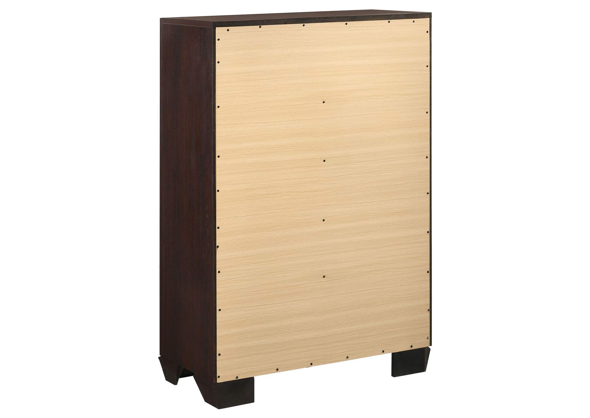 Dorian 5-piece Queen Bedroom Set Brown and Dark Cocoa