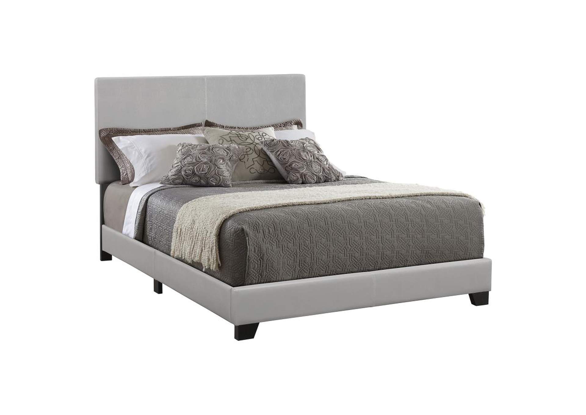 Dorian Upholstered Eastern King Bed Grey