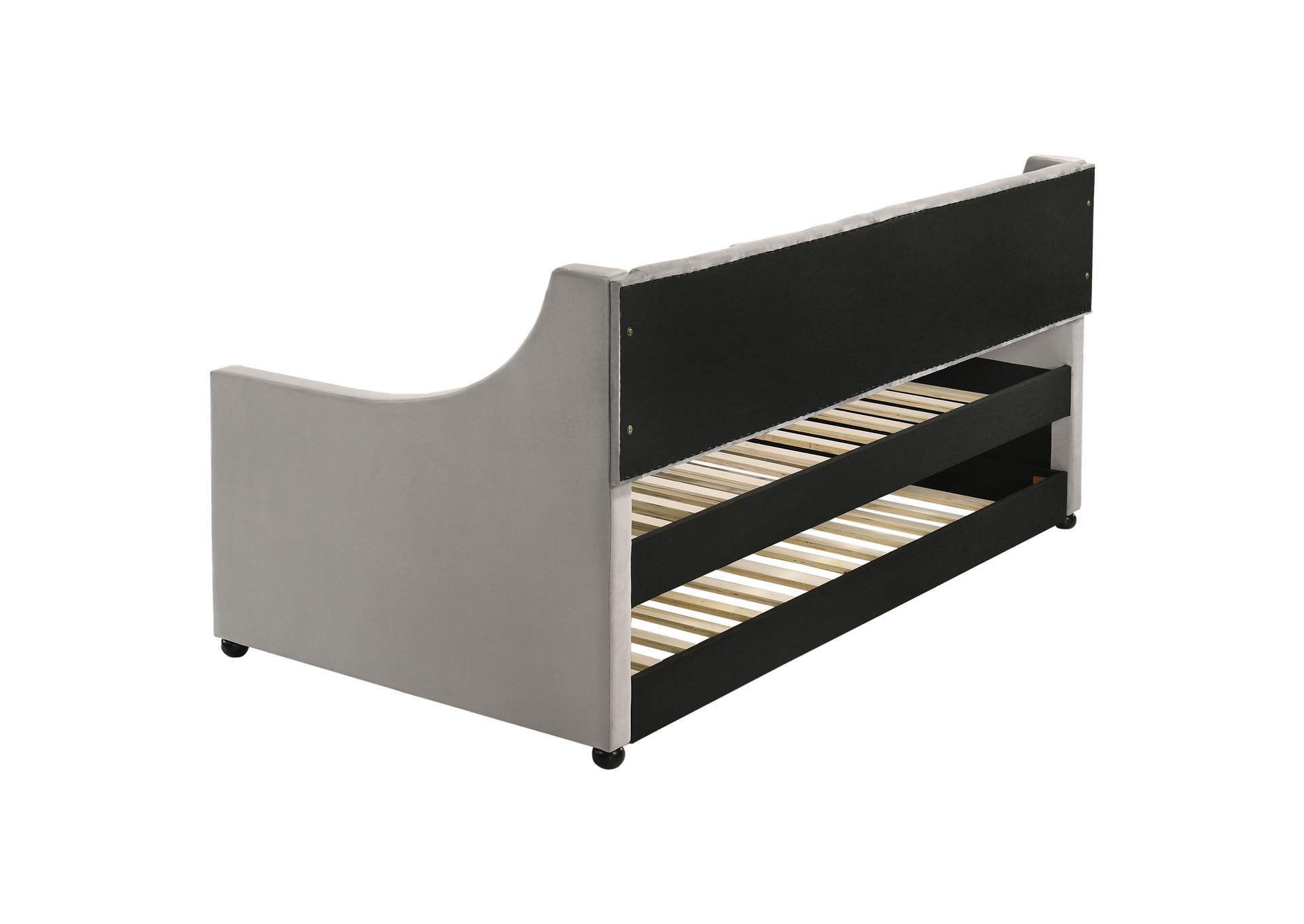 Chatsboro Twin Upholstered Daybed with Trundle Grey