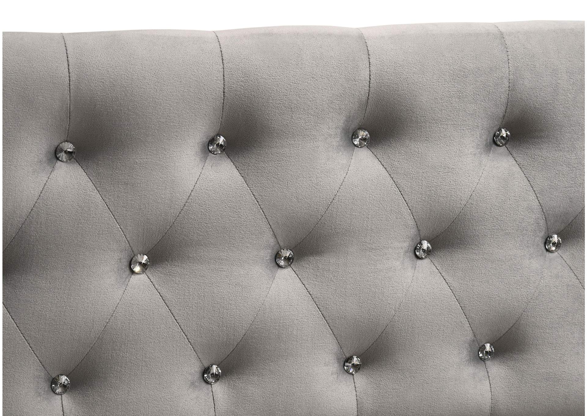 Chatsboro Twin Upholstered Daybed with Trundle Grey