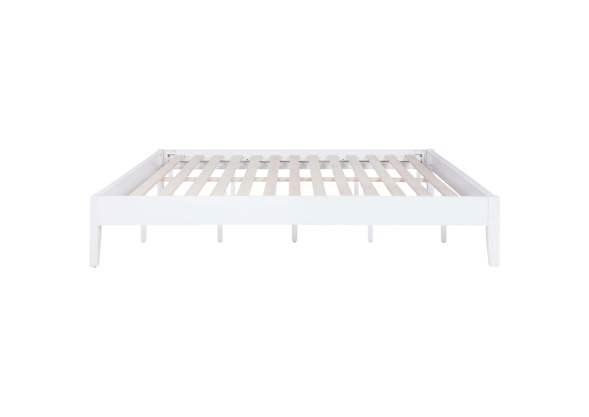 Hounslow California King Universal Platform Bed White