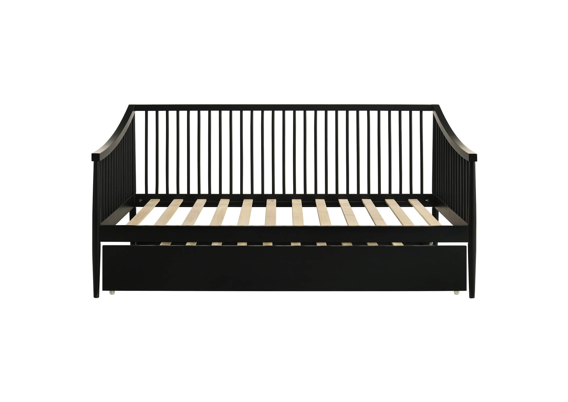 Delgado Windsor Twin Wood Daybed with Trundle Black image 5