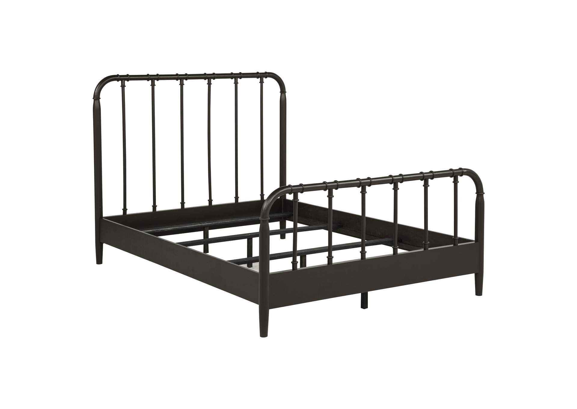 Rocco All Wood Water Pipe Open Frame Full Bed Dark Bronze image 1