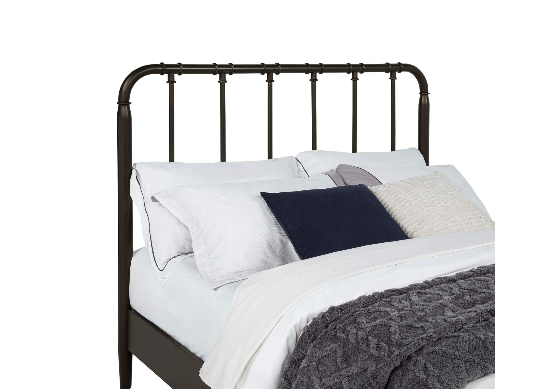 Rocco All Wood Water Pipe Open Frame Full Bed Dark Bronze image 8