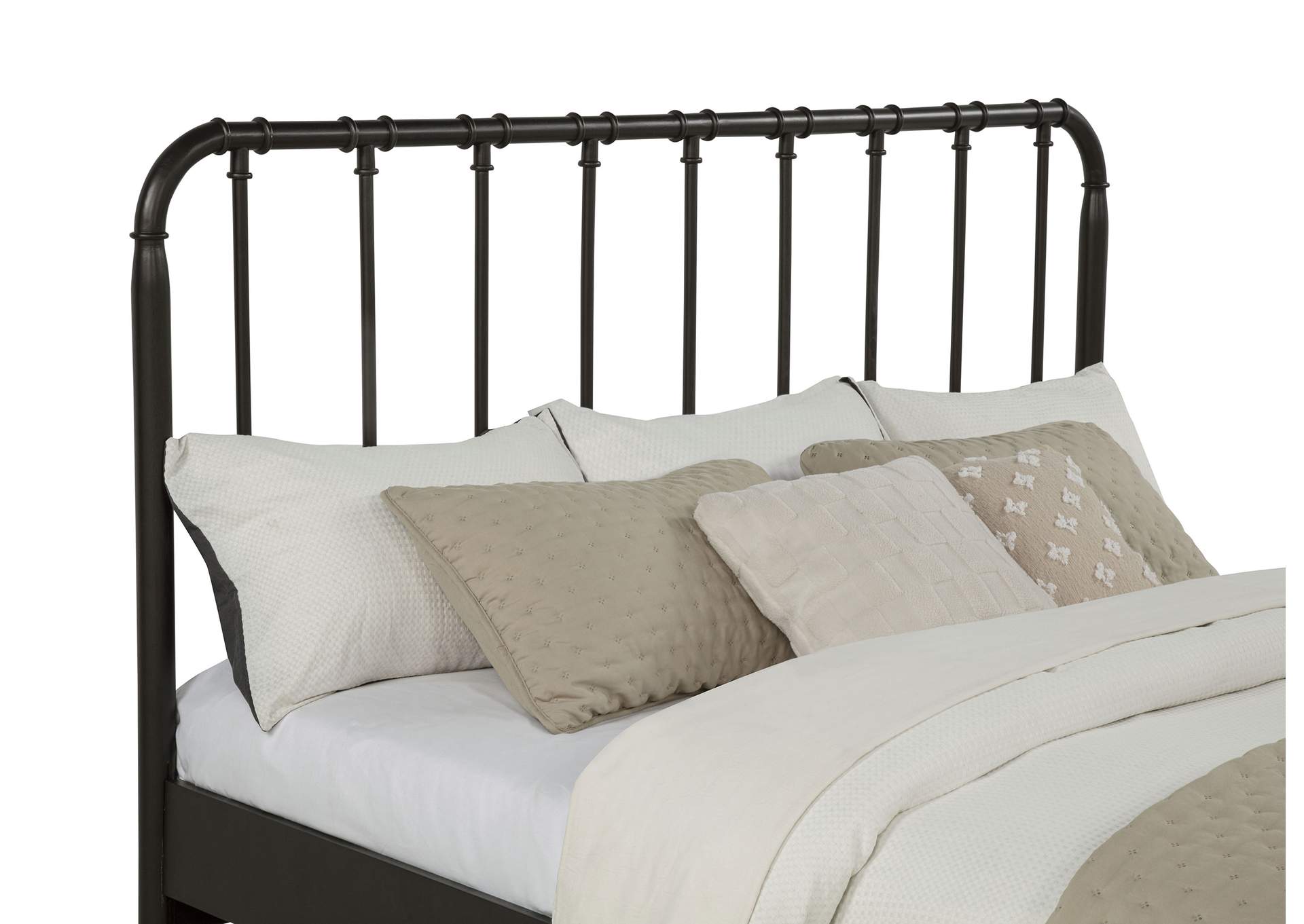 Rocco All Wood Water Pipe Open Frame Eastern King Bed Dark Bronze image 8