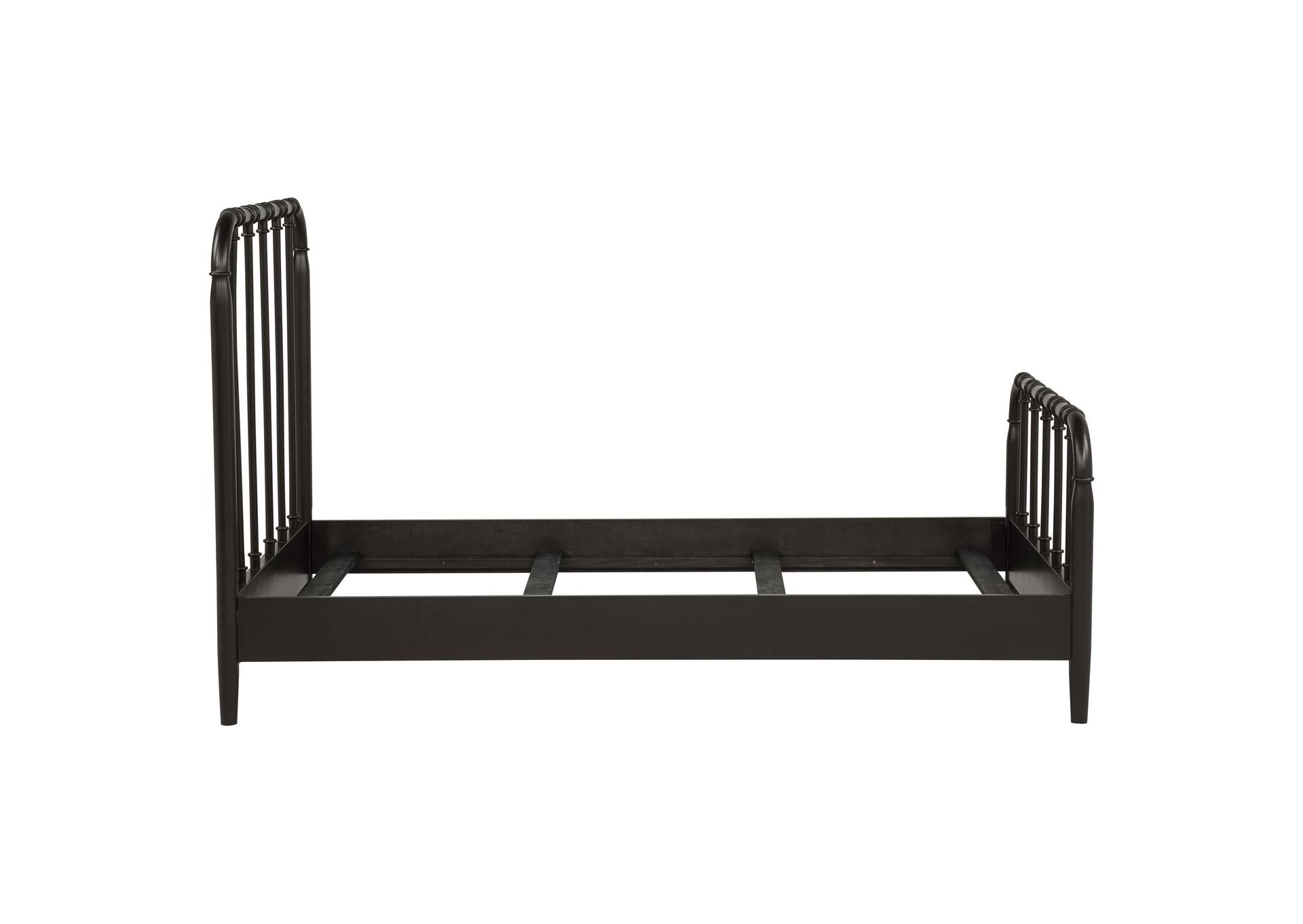 Rocco All Wood Water Pipe Open Frame Twin Bed Dark Bronze image 7