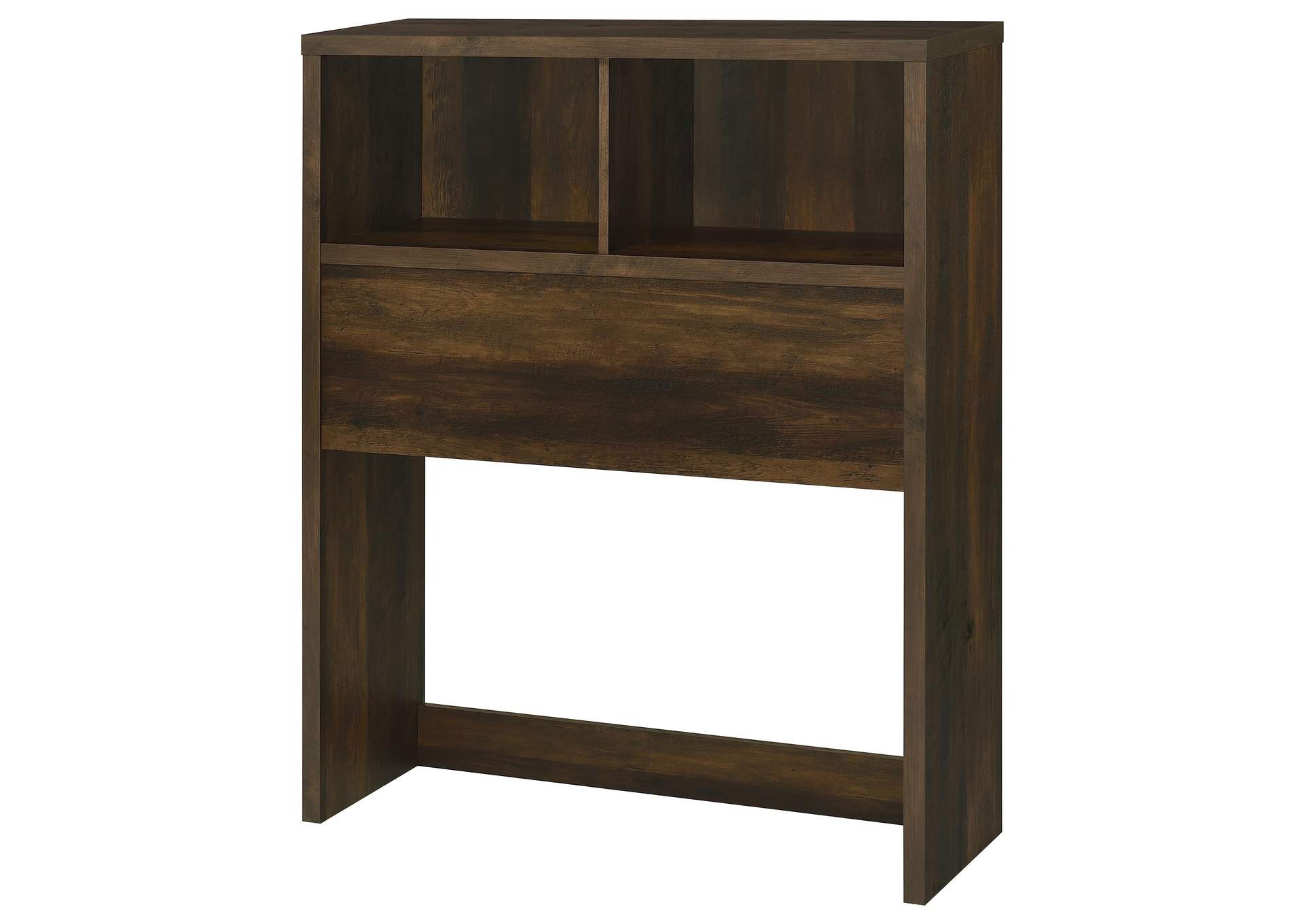 Westpark 49-inch Twin Bookcase Headboard Dark Pine