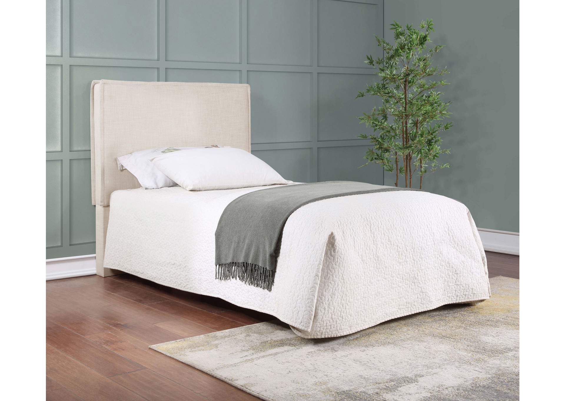 Izzy Upholstered Headboard Sand
